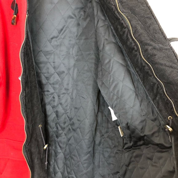 Vintage Woolrich Wool Duffle Coat Sz L - Picture 15 of 16